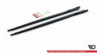 Maxton Design Side skirts extension extension V.3 black gloss - Toyota Supra MK5