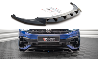 Maxton Design Front extension V.2 black gloss - VW Tiguan R MK2 Facelift