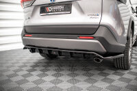 Maxton Design Middle diffuser rear extension DTM Look black gloss - Toyota RAV4 MK5