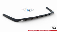 Maxton Design Middle diffuser rear extension DTM Look black gloss - Toyota RAV4 MK5