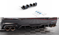 Maxton Design Diffusor Heckansatz schwarz Hochglanz - BMW...