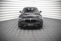 Maxton Design Front extension V.1 black gloss - BMW 1 Series F20