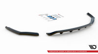 Maxton Design Middle diffuser rear extension DTM Look black gloss - BMW 1 Series F20