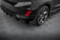 Maxton Design Rear extension Flaps diffuser + Flaps V.4 - Ford Fiesta ST MK8