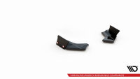 Maxton Design Rear extension Flaps diffuser + Flaps V.4 - Ford Fiesta ST MK8