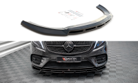 Maxton Design Front extension V.5 black gloss - Mercedes...