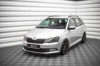 Maxton Design Front extension V.2 black gloss - Skoda Fabia MK3