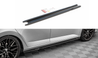 Maxton Design Side skirts extension extension black gloss...