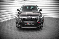 Maxton Design Front extension V.1 black gloss - Skoda...