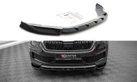 Maxton Design Front extension V.1 black gloss - Skoda Kodiaq MK1 Facelift