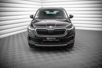 Maxton Design Front extension V.2 black gloss - Skoda...