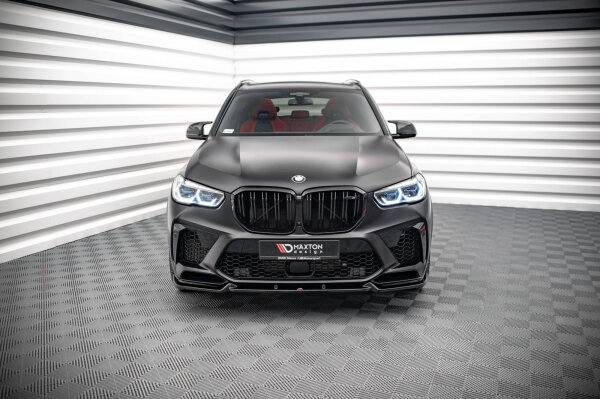 Maxton Design Frontansatz V.1 schwarz Hochglanz - BMW X5M F95