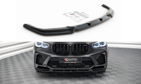 Maxton Design Front extension V.1 black gloss - BMW X5M F95