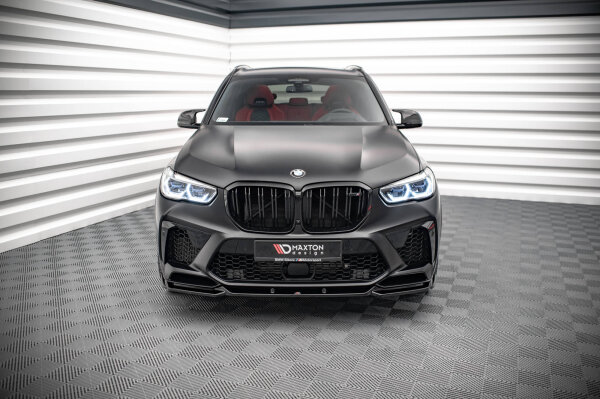 Maxton Design Frontansatz V.2 schwarz Hochglanz - BMW X5M F95