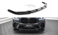 Maxton Design Front extension V.2 black gloss - BMW X5M F95