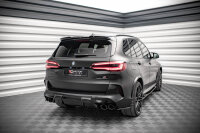 Maxton Design Rear extension Flaps diffuser black gloss - BMW X5M F95