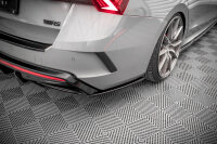 Maxton Design Heckansatz Flaps Diffusor V.4 schwarz Hochglanz - Skoda Octavia RS MK4