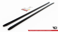 Maxton Design Side skirts extension extension black gloss - BMW 5 Series G30