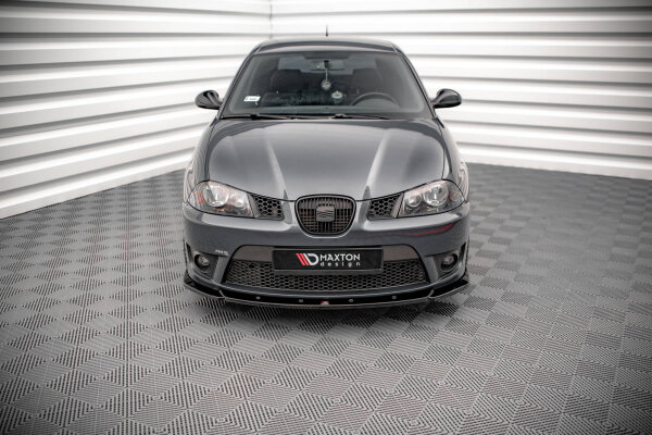 Maxton Design Frontansatz V.2 schwarz Hochglanz - Seat Ibiza Cupra MK3