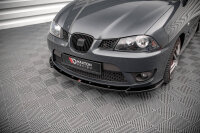 Maxton Design Front extension V.2 black gloss - Seat Ibiza Cupra MK3