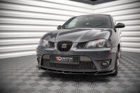 Maxton Design Front extension V.2 black gloss - Seat Ibiza Cupra MK3