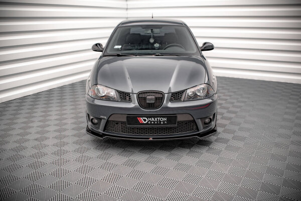 Maxton Design Frontansatz V.3 schwarz Hochglanz - Seat Ibiza Cupra MK3