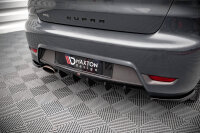 Maxton Design Diffuser rear extension black gloss - Seat Ibiza Cupra MK3