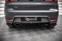 Maxton Design Diffuser rear extension black gloss - Seat Ibiza Cupra MK3