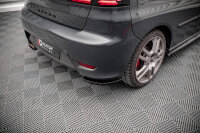 Maxton Design Heckansatz Flaps Diffusor schwarz Hochglanz - Seat Ibiza Cupra MK3