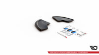 Maxton Design Heckansatz Flaps Diffusor schwarz Hochglanz - Seat Ibiza Cupra MK3