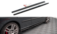 Maxton Design Side skirts extension extension black gloss...