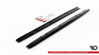 Maxton Design Side skirts extension extension black gloss - Seat Ibiza Cupra MK3