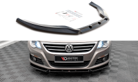 Maxton Design Front extension V.3 black gloss - VW Passat CC