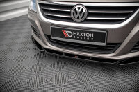 Maxton Design Frontansatz V.4 schwarz Hochglanz - VW Passat CC