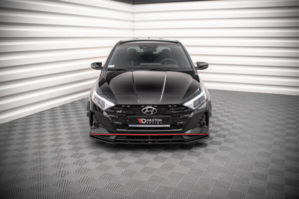 Maxton Design Frontansatz V.1 schwarz Hochglanz - Hyundai I20 N MK3