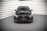 Maxton Design Front extension V.1 black gloss - Hyundai...