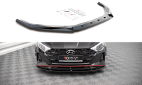 Maxton Design Frontansatz V.2 schwarz Hochglanz - Hyundai...