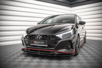 Maxton Design Front extension V.3 black gloss - Hyundai I20 N MK3