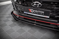 Maxton Design Street Pro Frontansatz + Flaps V.1 + Flaps Hyundai I20 N MK3