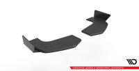 Maxton Design Street Pro Rear extension Flaps diffuser + Flaps black gloss - Hyundai I20 N MK3