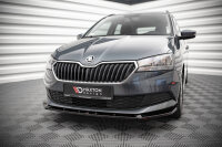 Maxton Design Frontansatz schwarz Hochglanz - Skoda Fabia MK3 Facelift