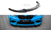 Maxton Design Front extension V.1 black gloss - BMW M2...