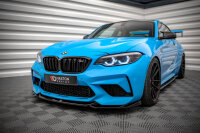 Maxton Design Front extension V.1 black gloss - BMW M2 Competition F87