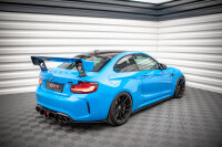 Maxton Design Heckscheiben Spoiler schwarz Hochglanz - BMW M2 F87