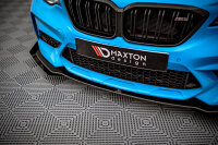 Maxton Design Street Pro Frontansatz + Flaps V.1 + Flaps BMW M2 Competition F87