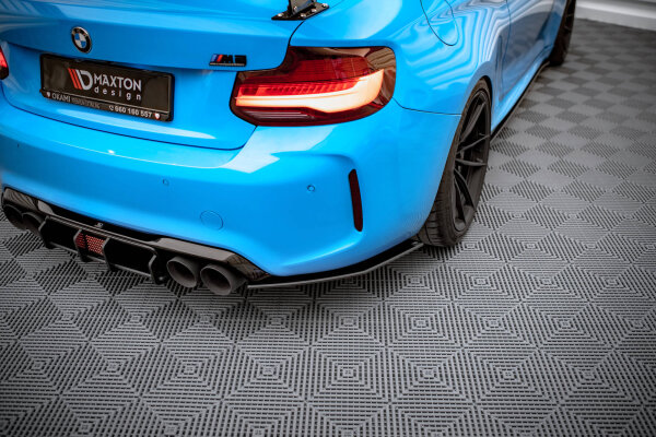 Maxton Design Street Pro Heckansatz Flaps Diffusor - BMW M2 F87