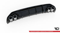 Maxton Design Diffuser rear extension + rear silencer Sport exhaust dummy - Audi A3 S-Line Sportback 8Y