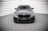 Maxton Design Front extension V.1 black gloss - BMW M5...