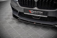 Maxton Design Front extension V.1 black gloss - BMW M5 F90 Facelift