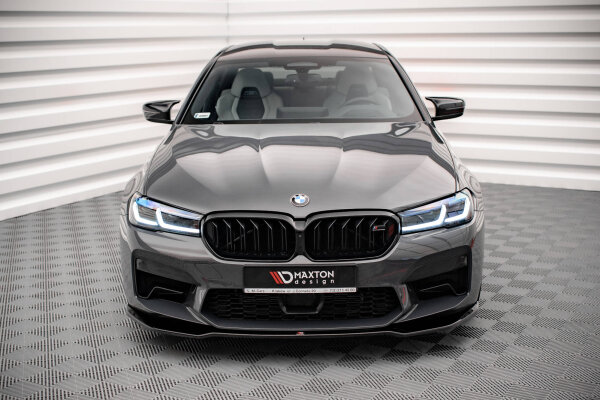 Maxton Design Frontansatz V.2 schwarz Hochglanz - BMW M5 F90 Facelift